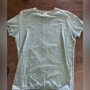 Zara Green Tee Medium